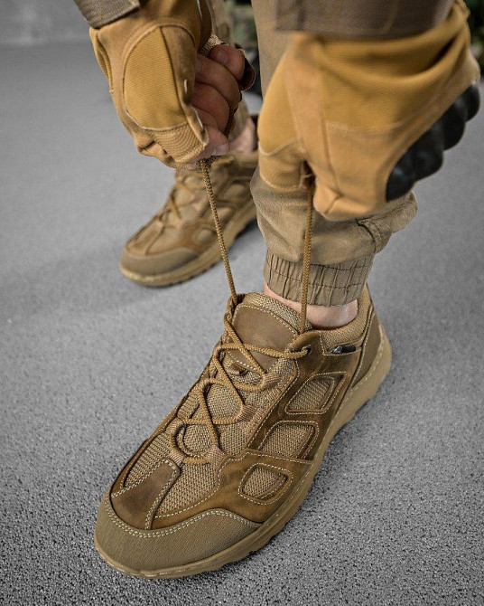 Тактичні кросівки extreme койот сітка ВТ1006 Одеса - фото 14