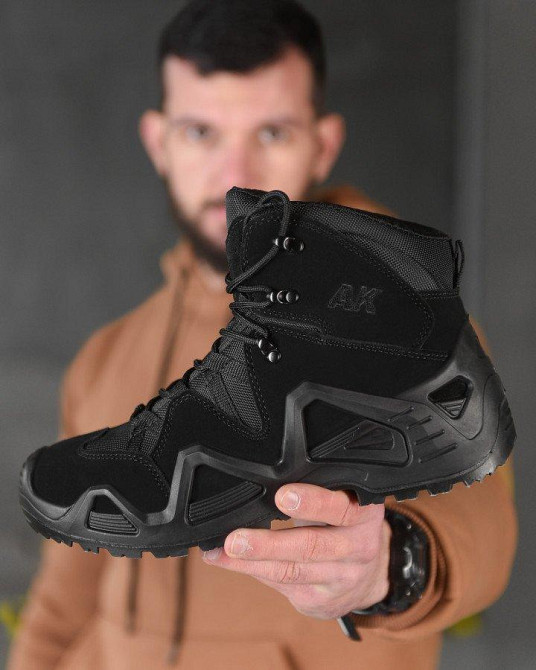 Тактические ботинки AK Tactica black  ДК2065 Одесса - изображение 6