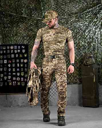 Летний эластичный тактический костюм hunger  5в1 пиксель  ДЛ7082 Одесса