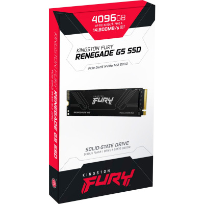 Накопитель SSD M.2 2280 4TB FURY Renegade G5 Kingston (SFYR2S/4T0) Винница - изображение 4