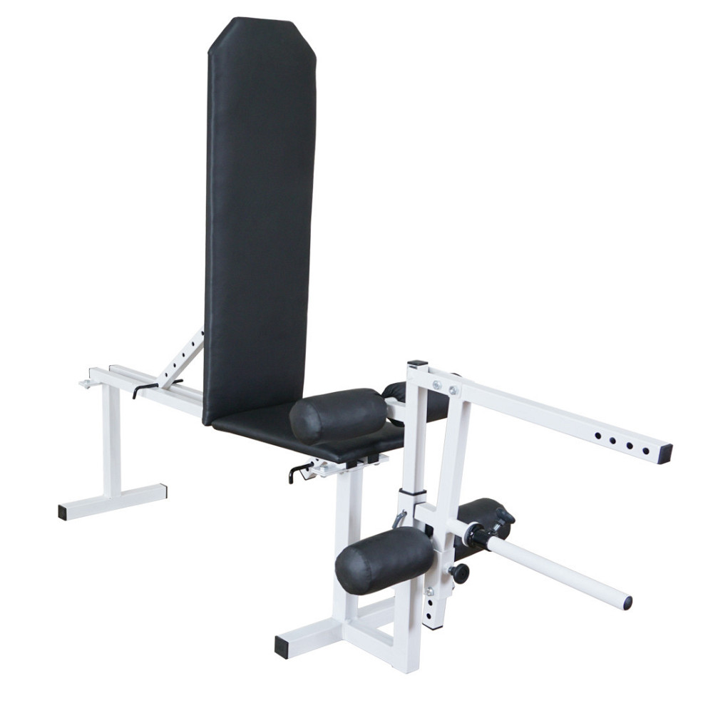 Лавка для жиму регульована з тренажером для ніг 40 на 40 мм Стійки, лавки для жиму і присідань без стійок Київ - фото 2