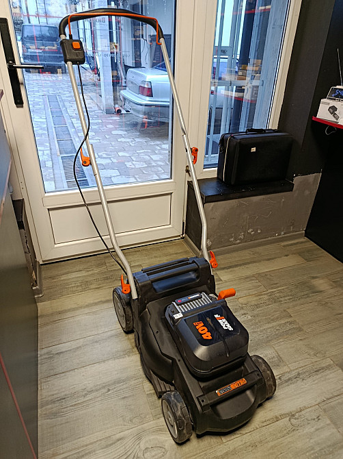 Акумуляторна газонокосарка WORX NITRO WG737E (товар вживаний) Луцк - изображение 2