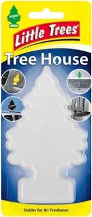 Прозорий тримач TREE HOUSE для освіжувача повітря Little Trees Ковель