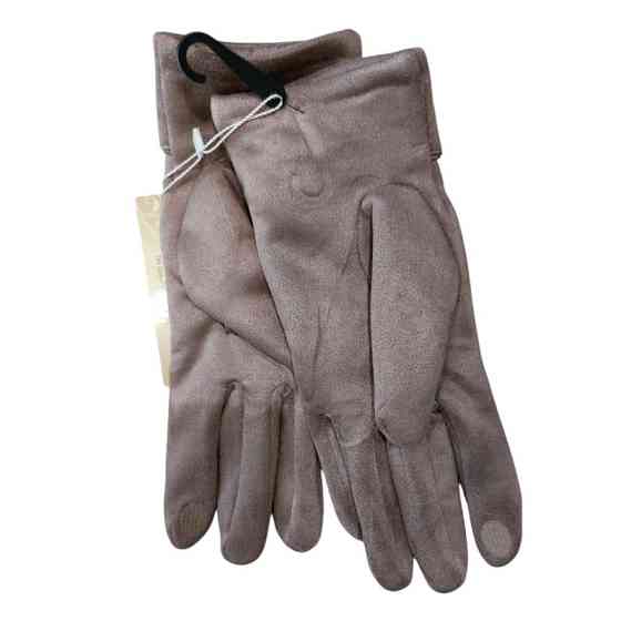 Рукавички сенсорні жіночі one size кавовий Київ