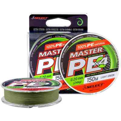 Шнур Select Master PE 150m 0.12мм 15кг (1870.01.73) Вінниця
