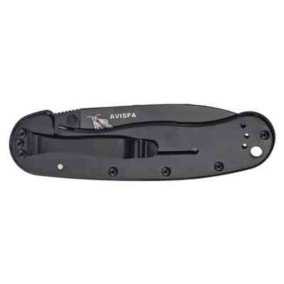 Нож Esee Avispa Black Blade D2 Nylon Coyote brown (BRK1302CBB) Винница