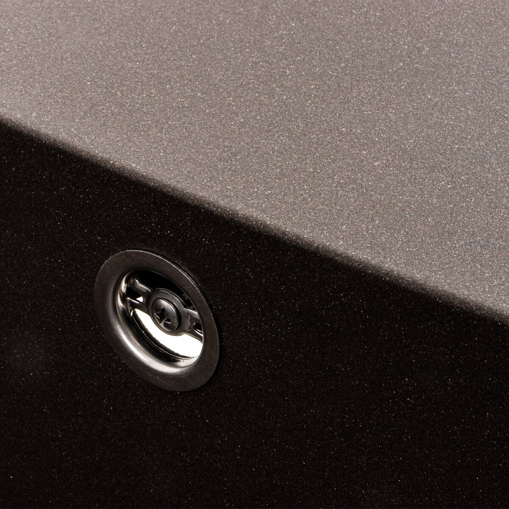 VALESO Гранітна мийка для кухні VALESO CUBE 7850 матова Темна скеля Київ - фото 6