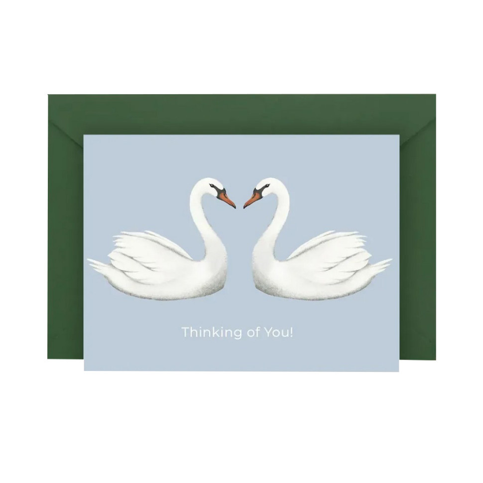 Открытка с конвертом Лебеди СS-GС-002 Винница - изображение 1