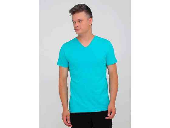 Футболка мужская 12-1316654225 р.5(2XL) яркая аква ТМ Наталюкс Solmir Киев