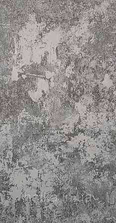 Шпалери вінілові на флізеліні Marburg Memoria 1.06х10 під штукатурку під старовину чорні сірі срібло Київ