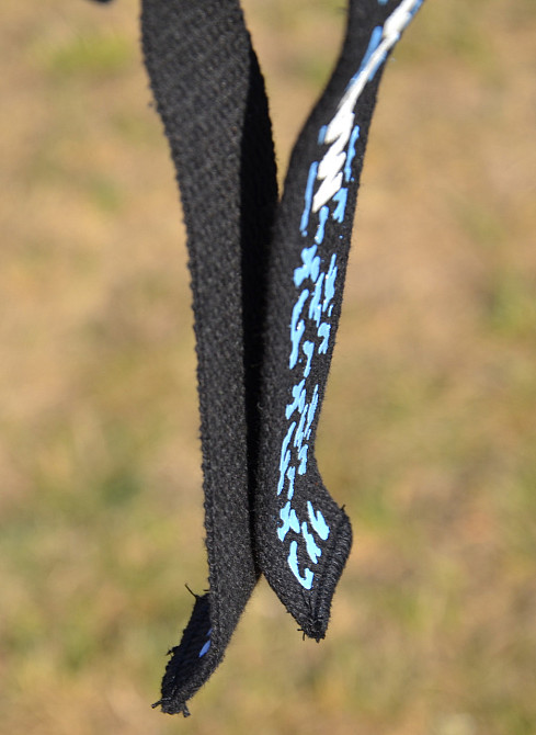 Лямки для тяги MadMax Camo Power Wrist Straps Camo/Light Blue Луцьк - фото 8