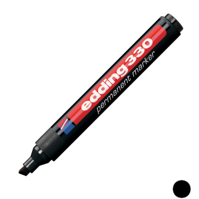 Маркер Edding перманентний Permanent 1-5 мм Чорний (e-330/01) Вінниця - фото 2