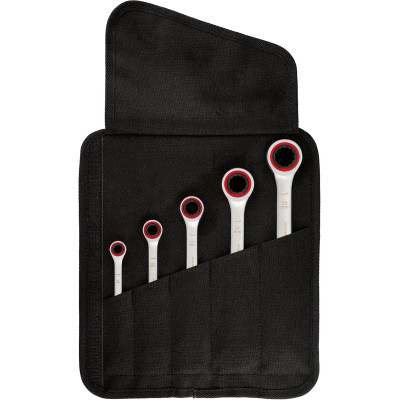 Ключ Bosch комбінований, набір 5шт, 8,10,13,17,19мм (1.600.A02.Z3D) Вінниця - фото 5