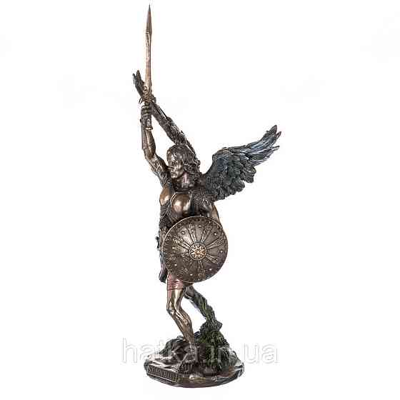 Статуэтка Veronese Архангел Михаил 44х15 см  полистоун с бронзовым покрытием 75889A4 Киев