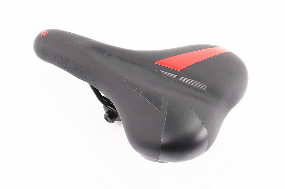 Сидіння MTB 270x160мм, чорно-червоне CPO-2032 Київ - фото 1