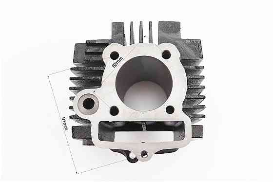 Циліндр к-кт (цпг) 100cc-50мм (палець 13мм, висота циліндра 69мм) жовта коробка Київ