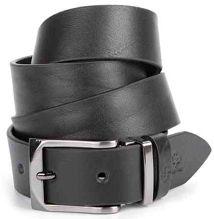 Ремень мужской GRANDE PELLE 00872 Черный Киев