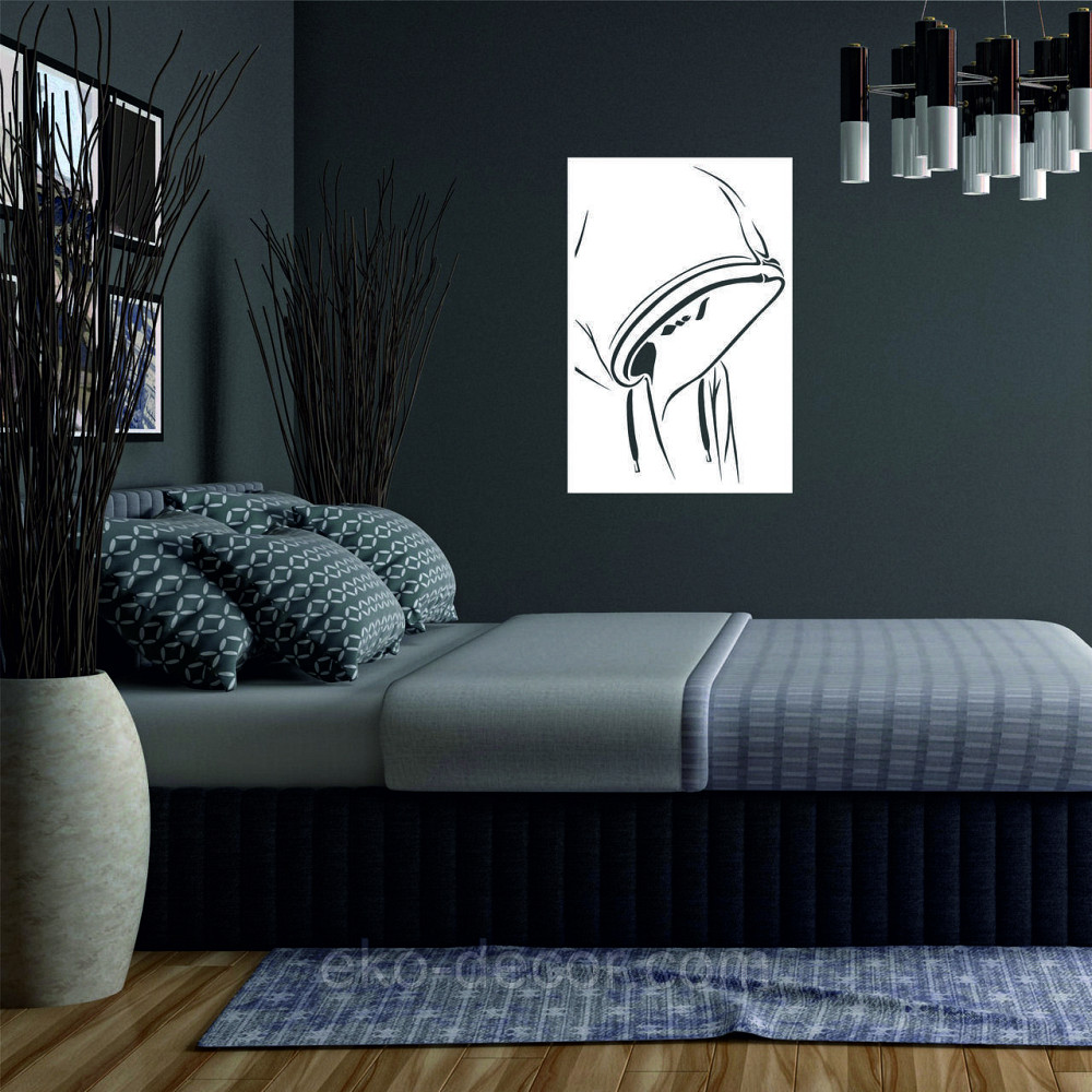 Декоративне настінне Панно «Силует», Декор на стіну Київ - фото 2