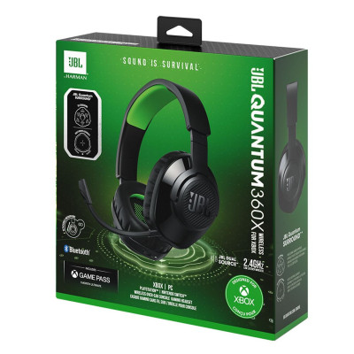 Навушники JBL Quantum 360X Wireless for Xbox Black (JBLQ360XWLBLKGRN) Вінниця - фото 9