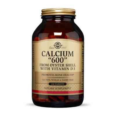 Мінерали Solgar Кальцій 600, Calcium 600, 240 таблеток (SOL-00417) Вінниця