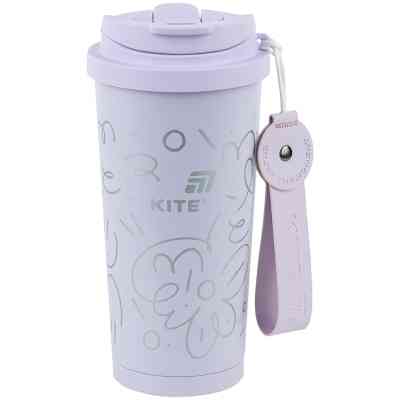 Термокружка Kite 550 мл, фіолетова (K25-1226-2) Вінниця