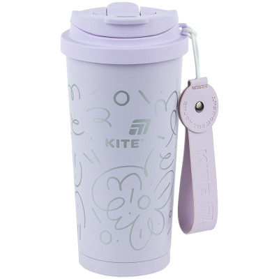 Термокружка Kite 550 мл, фіолетова (K25-1226-2) Вінниця - фото 1
