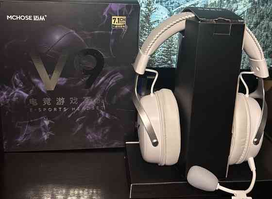 Навушники McHose V9 Pro White/Silver ! Харьков