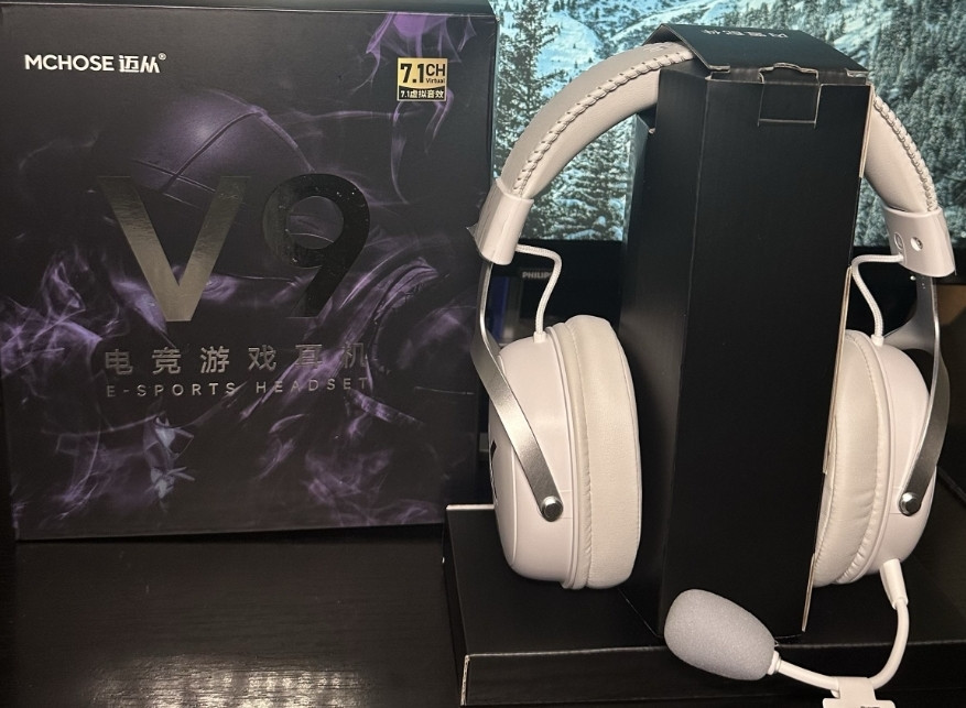 Навушники McHose V9 Pro White/Silver ! Харьков - изображение 6