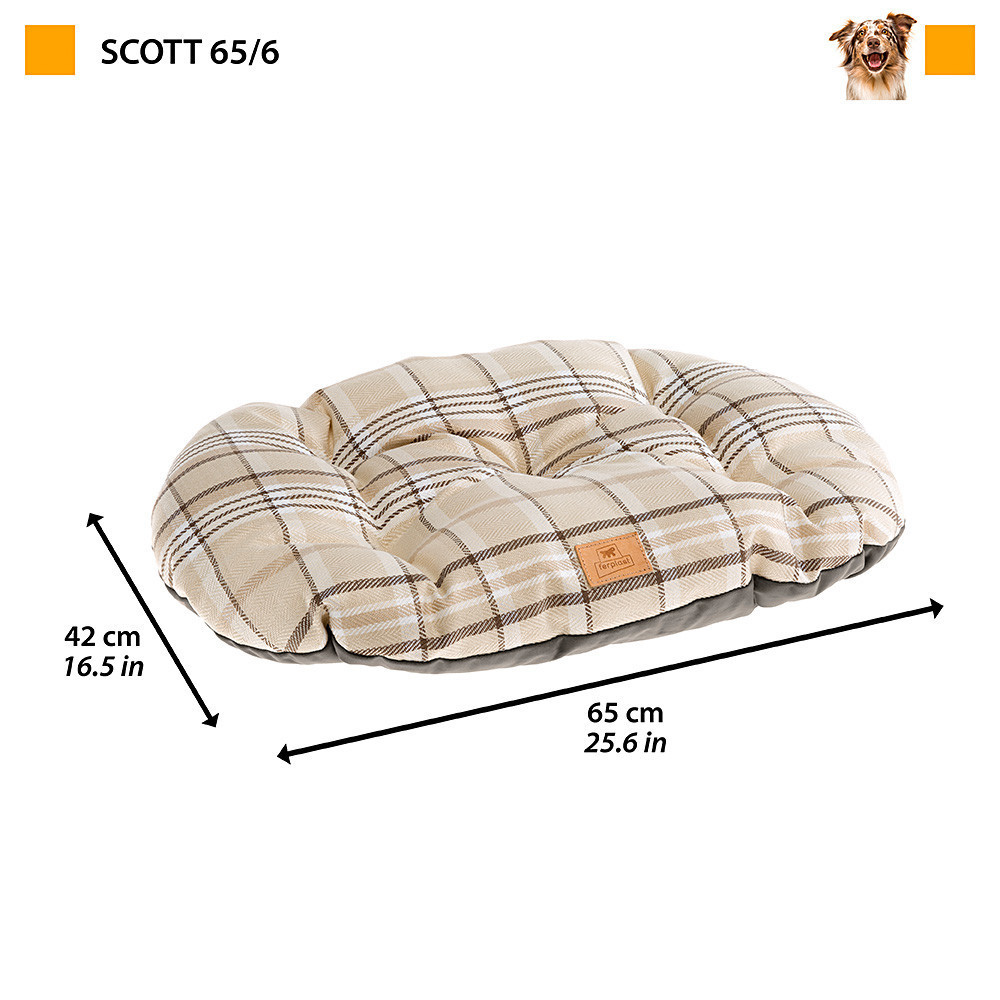 Подушка — м'яке місце для собак і кішок Ferplast Scott 65/6 (Ферпласт Скот 65/6) Запоріжжя - фото 3