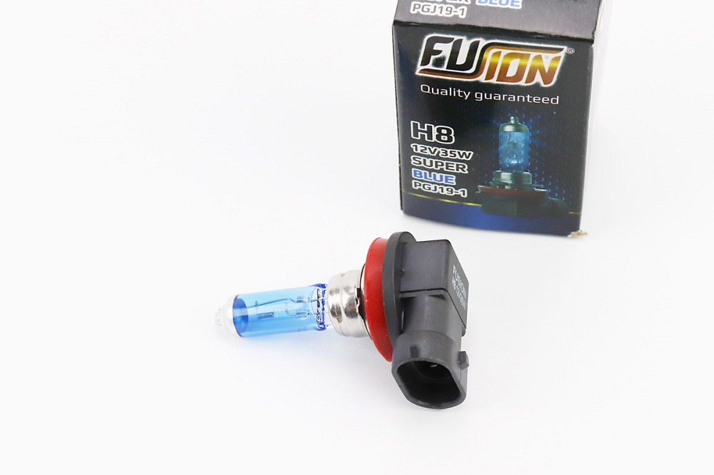 Лампа фари галоген H8 12V 35W Super White Київ - фото 1