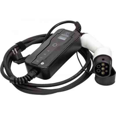 Зарядний пристрій для електромобіля HiSmart Type 2 - Schuko (220V), 16A, 3.6кВт, 1-фазное, 5м (EV200696) Вінниця