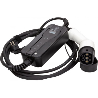 Зарядний пристрій для електромобіля HiSmart Type 2 - Schuko (220V), 16A, 3.6кВт, 1-фазное, 5м (EV200696) Вінниця - фото 3