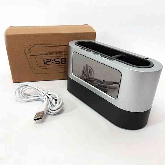 Настольные электронные часы с подсветкой, Электронные часы с функцией подсветки Настольные LED RX-61 Киев