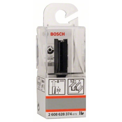 Фреза Bosch Professional пазовая с двумя лезвиями, Std, S8, D12, L32 (2.608.628.374) Винница - изображение 6