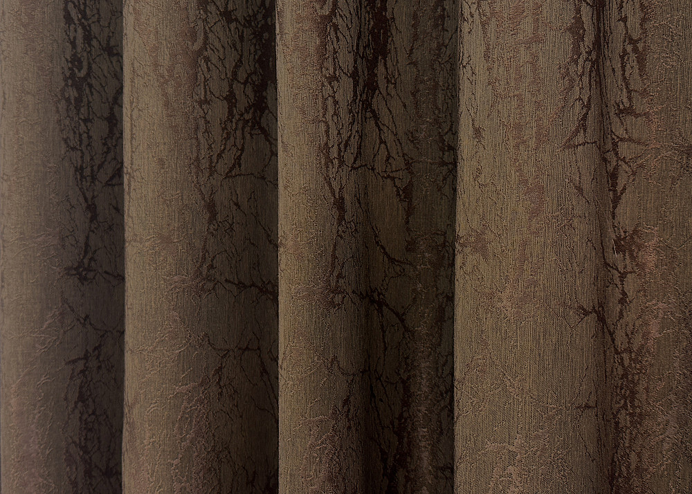 Комплект штор VR-Textil Жакард Viva Marmo № 1780ш Коричневий 150х290 см 2 шт (33-0734) Київ - фото 7
