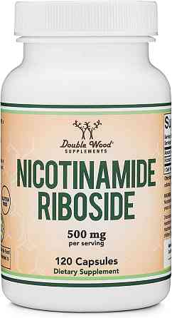 Нікотинамід рибозид малат Double Wood Nutrition Nicotinamide Riboside 500 мг 120 капсул Луцьк