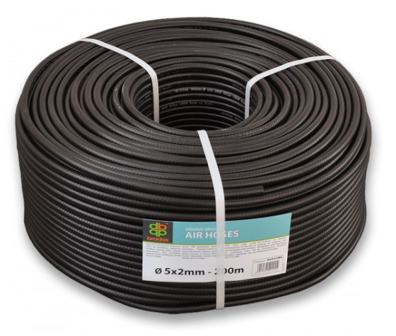 Шланг технический, BRADAS, BLACK 5 х 2мм, 20bar, AH05*2BK Киев