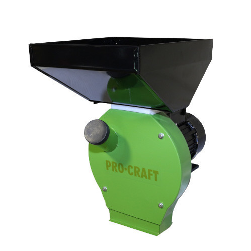 Зернодробарка Procraft PCM-3000 (2500 Вт, 240 кг/год) – подрібнювач зерна та крупорушка з гарантією 36 місяців Львів - фото 2