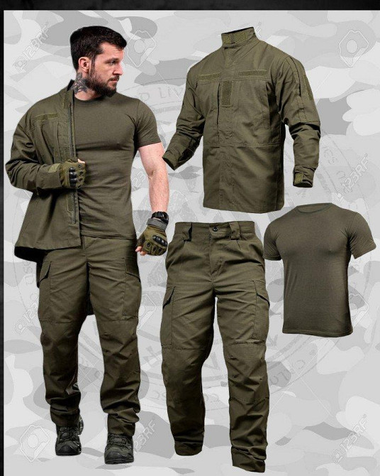 Уставной костюм нац гвардия  (футболка в комплекте) ВТ0945 Одесса - изображение 1