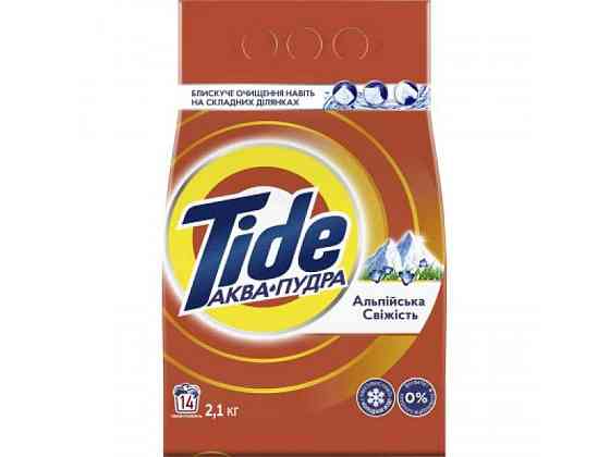 Пральний порошок 2,1кг авт Аква-Пудра Альп. cвіж. ТМ TIDE Київ