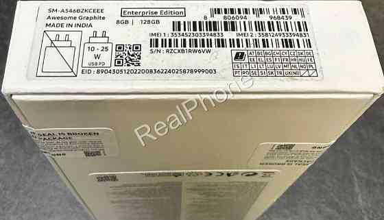 Смартфон Samsung Galaxy A54 5G 8/128GB Awesome Graphite (SM-A546BZKC) Киев