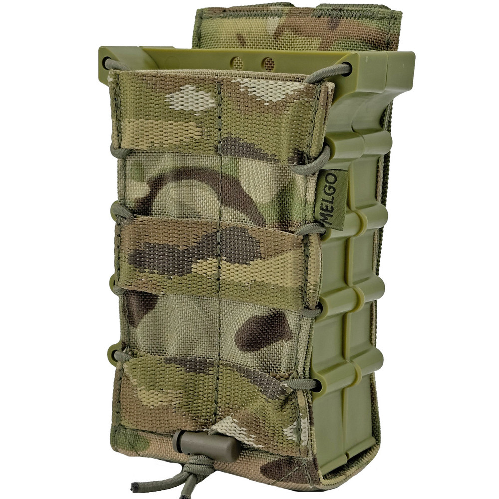 Підсумок під 2 магазини корпусний відкритий Cordura (Мультикам, Пиксель мм-14, Олива, Койот) Запоріжжя - фото 1