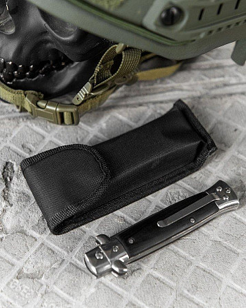 Ніж викидний Shuller black ТР6278 Одесса - изображение 3