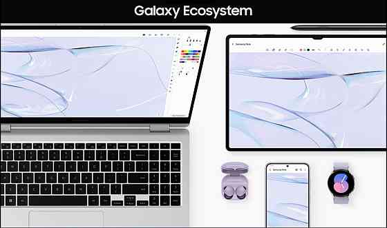Ноутбук Samsung Galaxy Book3 360 NP750QFG Intel Core i7-1360P 16/512GB SSD графіт (непомітний нюанс скла дисплея) Миколаїв