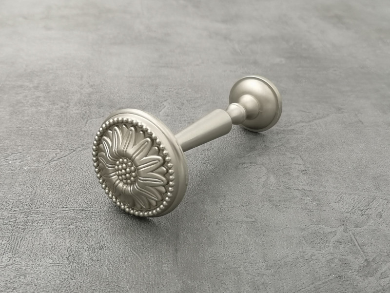 Підхват для штор Orvit Флор 130 х 55 мм Сатин (6989229) Львов - изображение 1