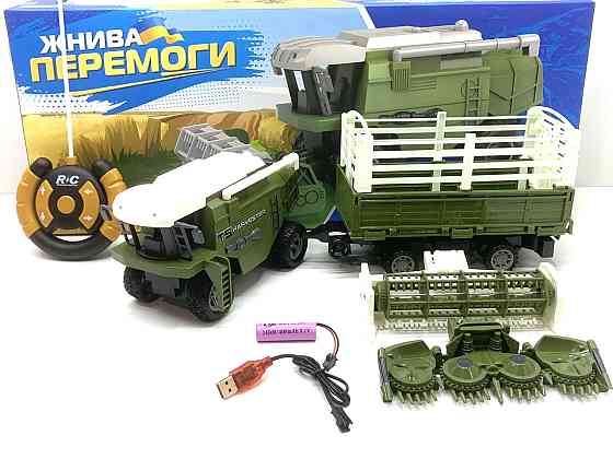 Комбайн на радіокеруванні LIMO TOY 21 см Зелений (M 4951) Чернігів