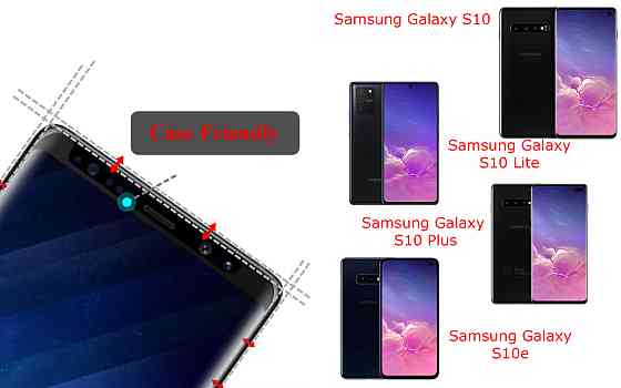 Захисне скло HyperGlass Pro для Samsung Galaxy S10, S10 Lite, S10 Plus, S10е – максимальна чутливість та захист Київ