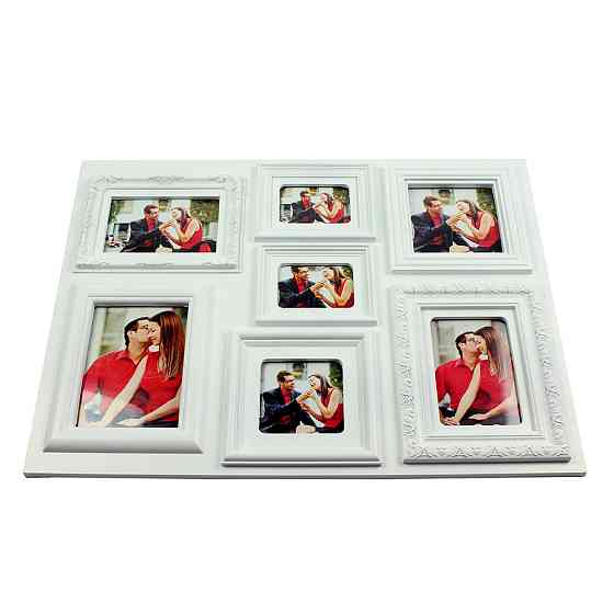 Фоторамка 7 Magic Moments на 7 фото, белая Ровно