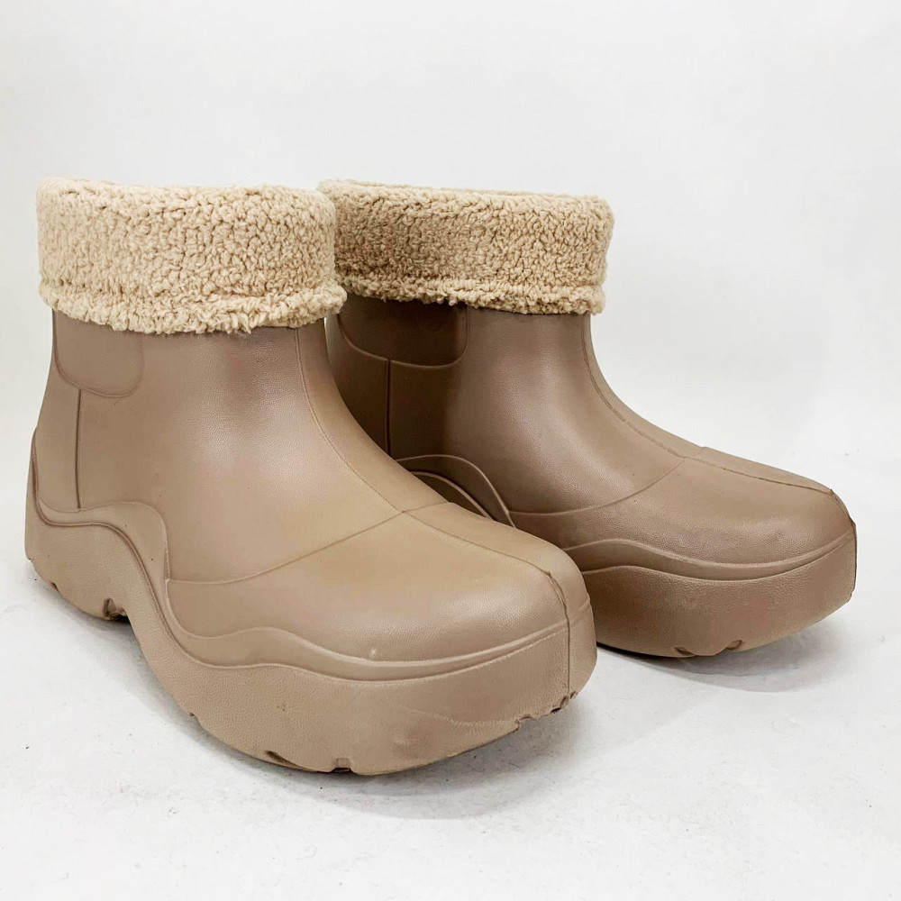 Жіночі дутики на затяжці 38р 23см, Жіночі валянки з повсті Чоботи черевики зимові ST-67 Львів - фото 2