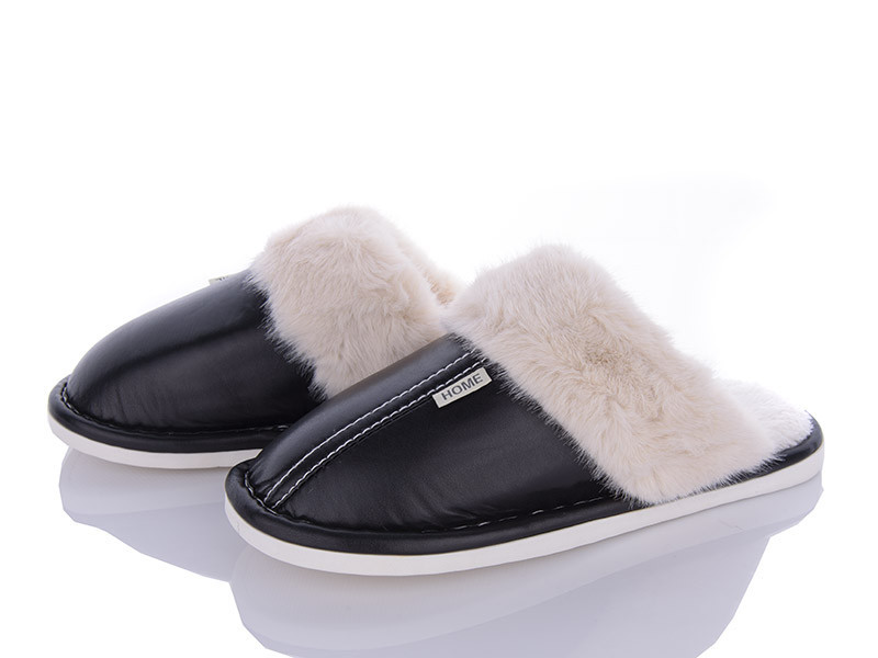 Капці чоловічі теплі закриті чорні Одеса - фото 3